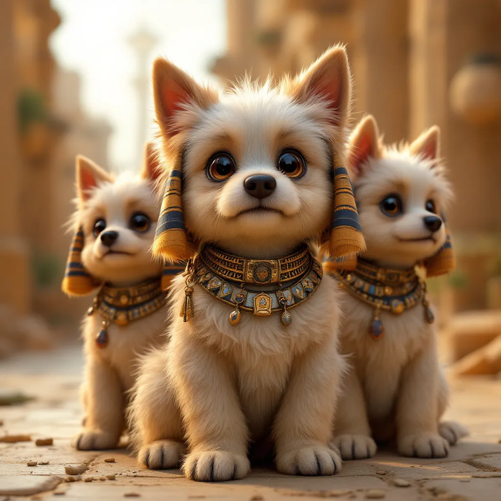 The Egyptians are known for worshiping cats, but many people do not know that they also revered dogs!