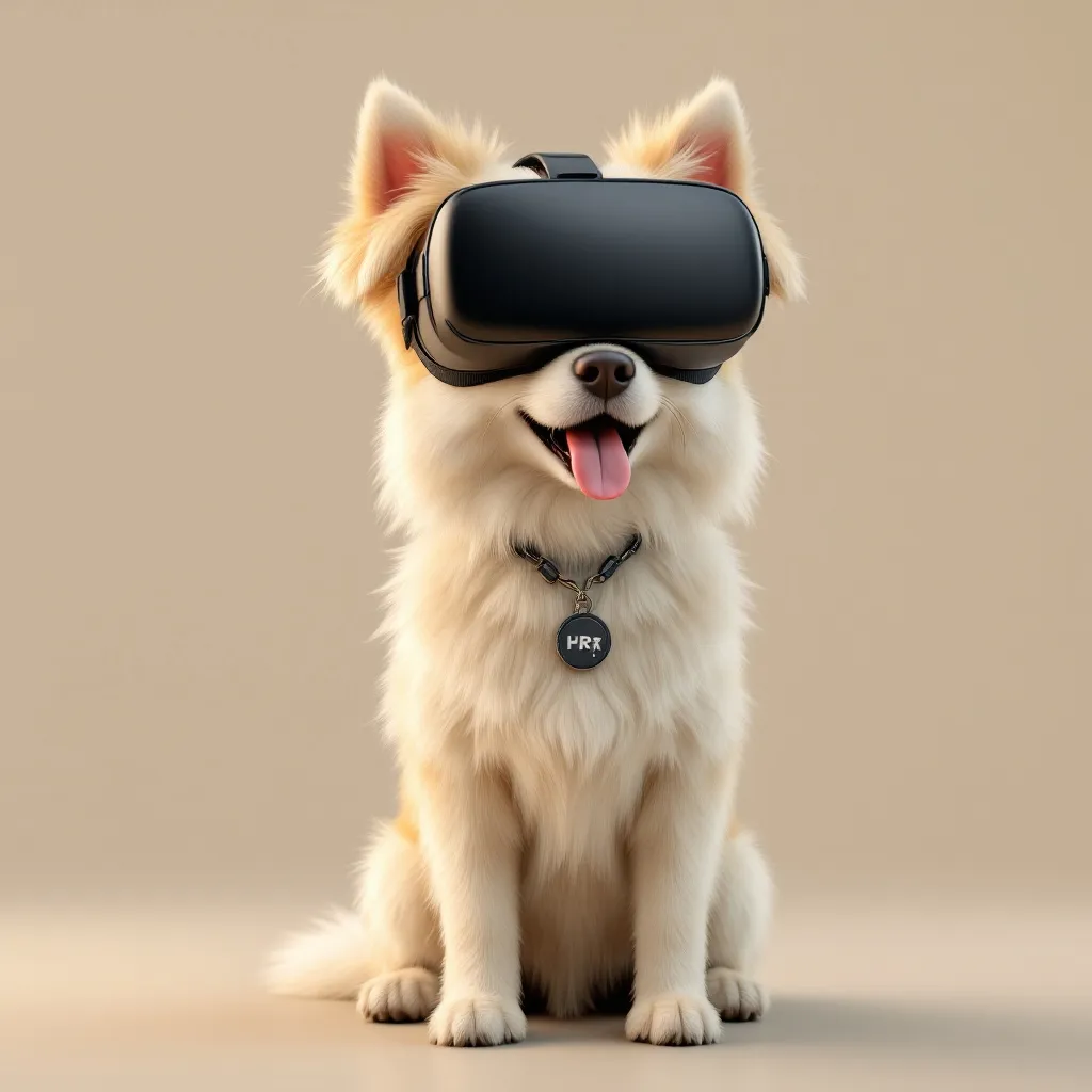 Virtual Reality Therapy for Dogs with Anxiety: A Futuristic Approach