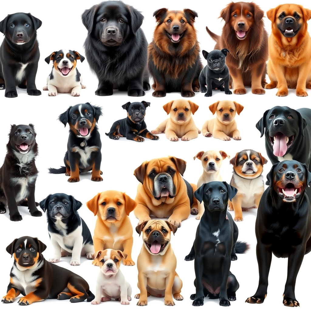 There are over 400 different dog breeds today