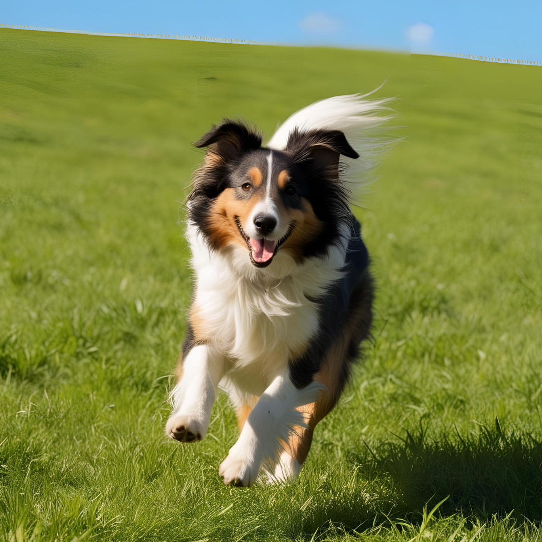 Herding dogs like collies have a tendency to herd things instinctively